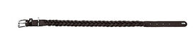 Hunter - Collier Solid Education en Cuir de Bœuf Marron