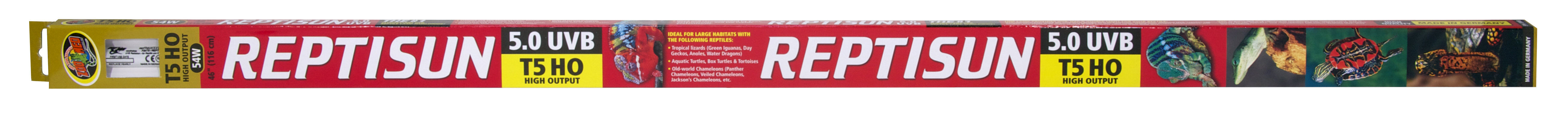 Zoomed - Tube T5 pour terrarium - UVB 5.0 - 54W - 116 cm Image num&eacute;ro 1