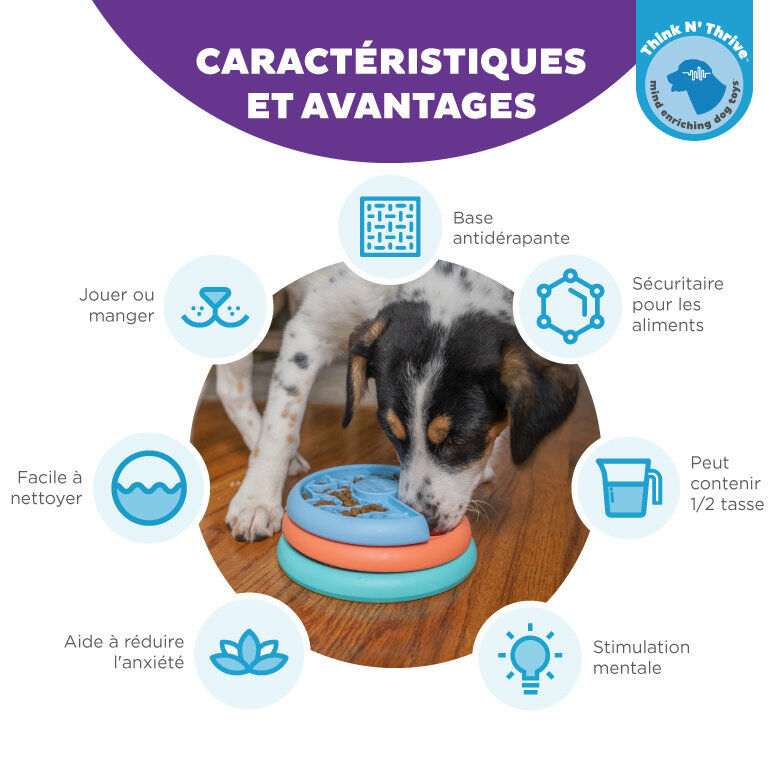 Outward Hound - Jeu de R&eacute;flexion Puppy Lickin' Layers Image num&eacute;ro 2