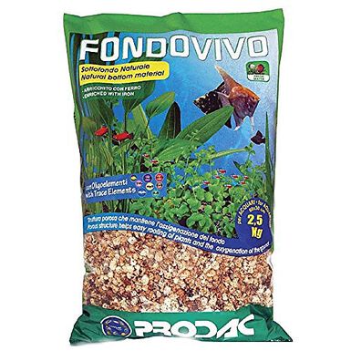 Prodac - Substrat Naturel FondoVivo pour Aquarium - 2,5Kg