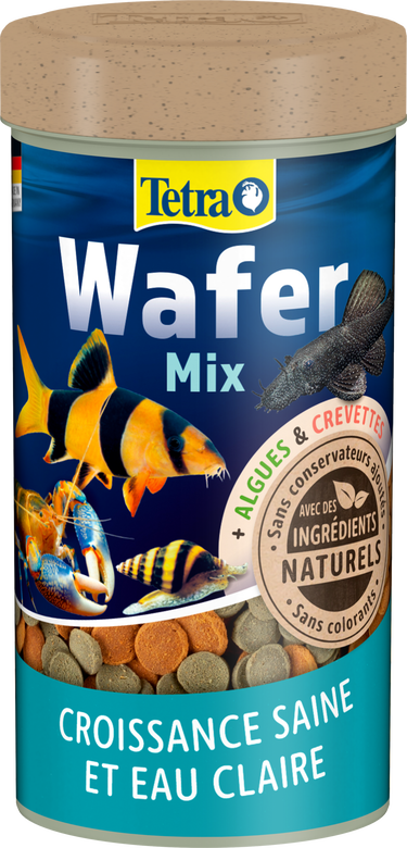 Tetra - Aliment Complet TetraWafer Mix pour Crustacés - 250ml Image numéro 3 Tetra - Aliment Complet TetraWafer Mix pour Crustacés - 250ml Image numéro 3