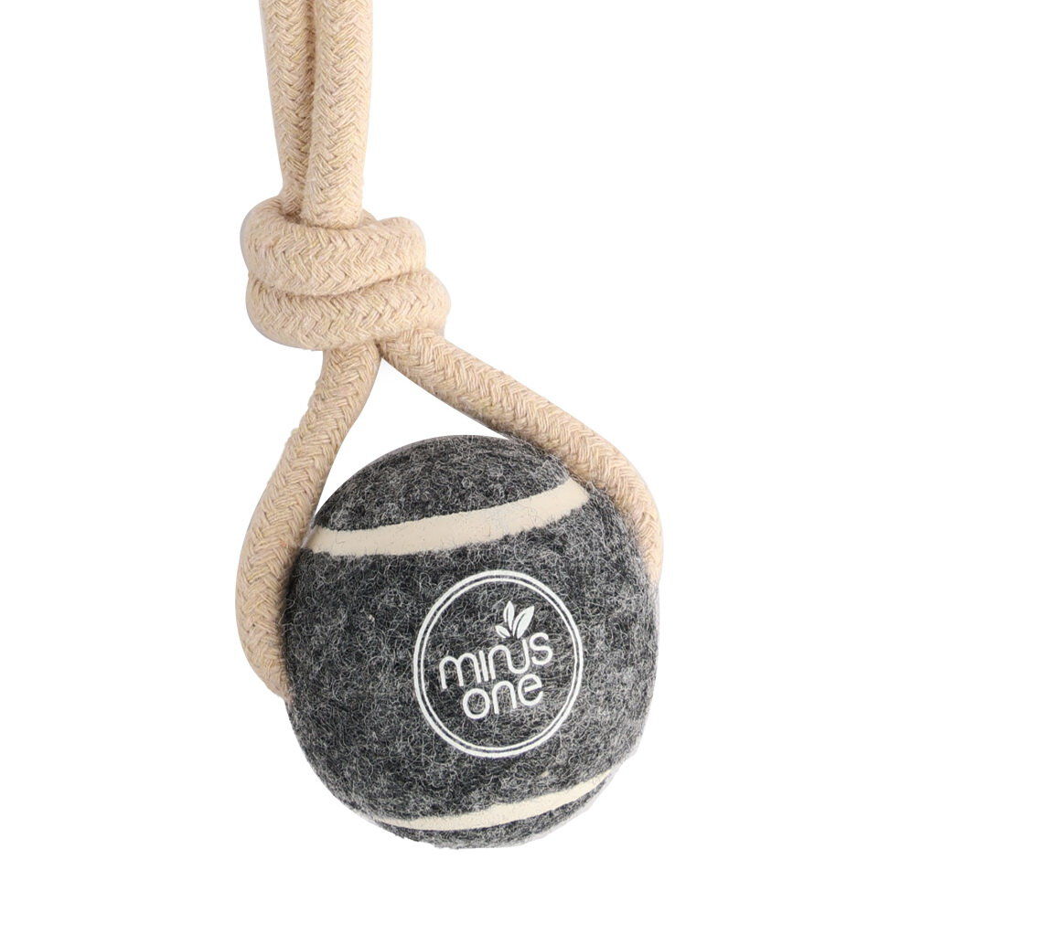 Minus One - Corde avec Balle de Tennis Recycl&eacute;e Image num&eacute;ro 3