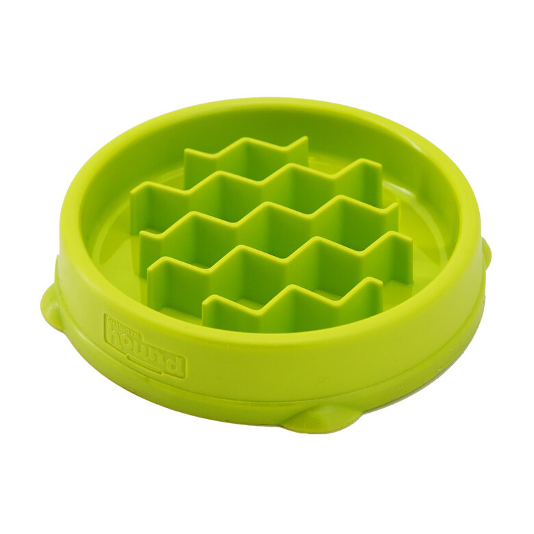 Petstages - Gamelle Anti-Glouton Fun Feeder Wave pour Chats - GRN SM image number null