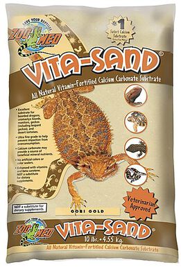 Zoomed - Sable Vita-Sand Gobi Gold pour Reptiles - 4,5Kg