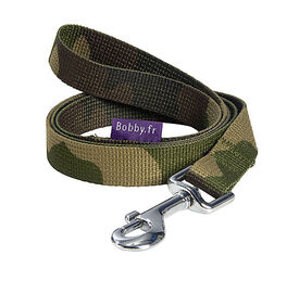 Bobby - Laisse Camouflage Kaki pour Chiens