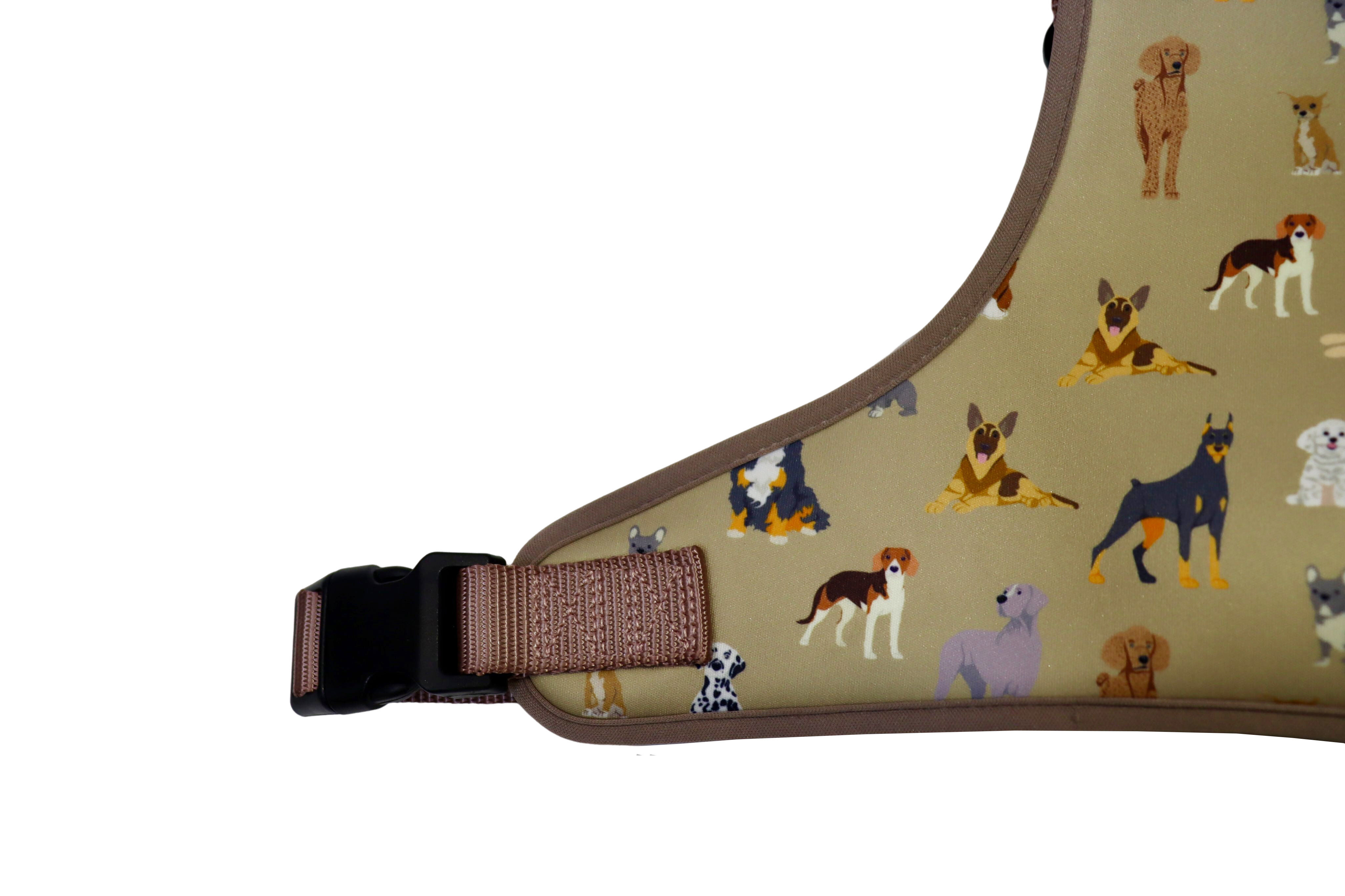 Gotoo - Harnais T-shirt a Motif pour Chien Marron  - L Image num&eacute;ro 3