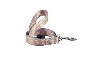 Bobby - Laisse Geisha Taupe pour Chiens