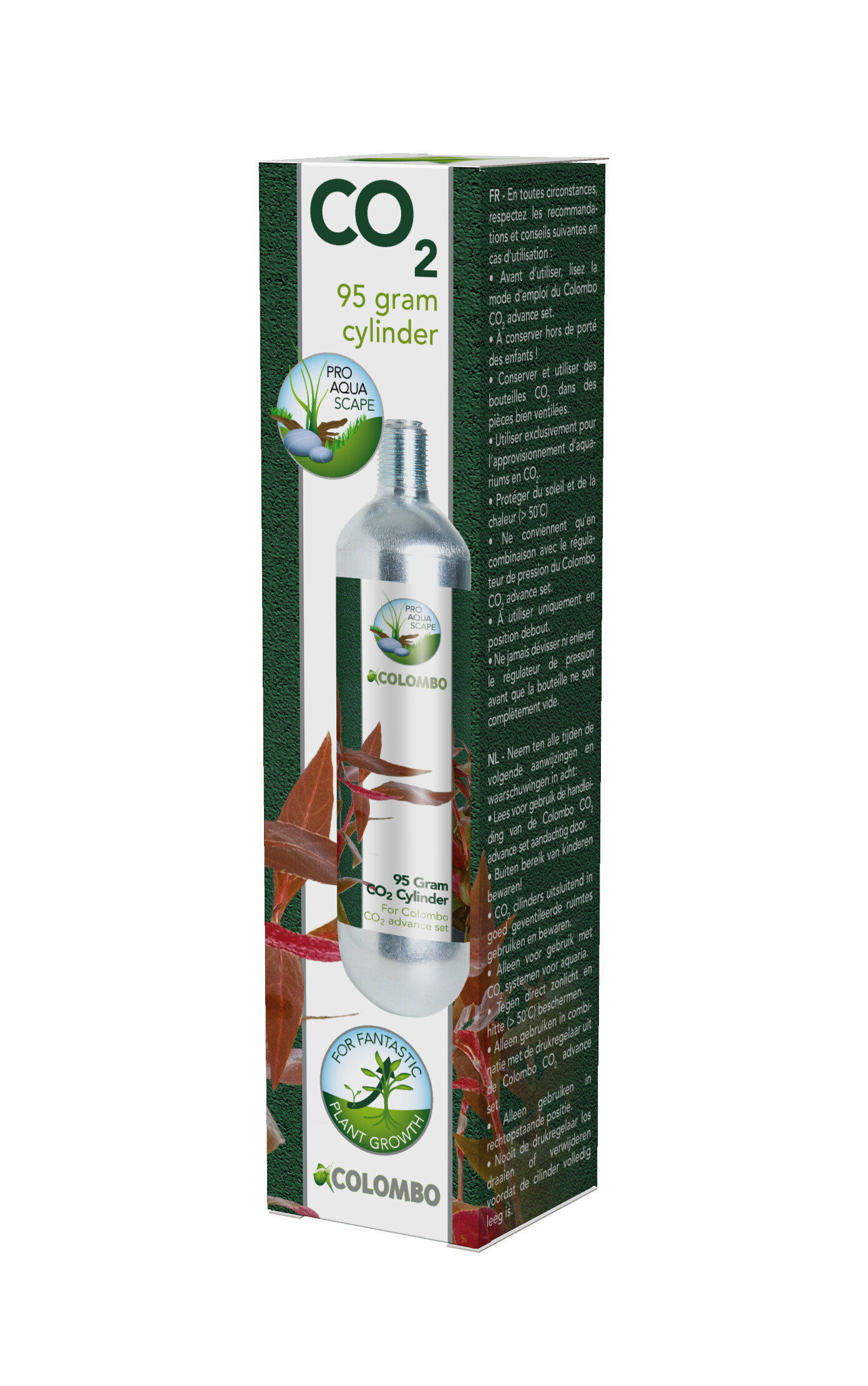 Colombo - Recharge Kit CO2 Advance Bouteille - 95g Image num&eacute;ro 2