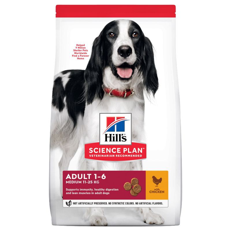 Hill's Science Plan - Adult Croquettes Pour Chien Au Poulet - 14kg Image num&eacute;ro 1