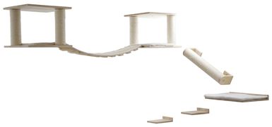 Kerbl - Espace de jeu pour chat Top XL nature/blanc, max.5kg