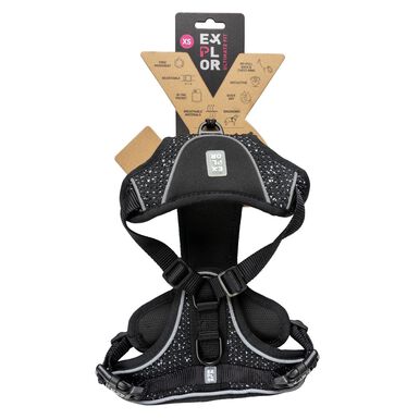 Duvoplus - Harnais Fashion Ultimate Fit No-Pull Noir pour Chiens