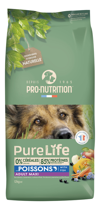 Pro-Nutrition - Croquettes Pure Life Chien Adult Maxi - 12kg image number null