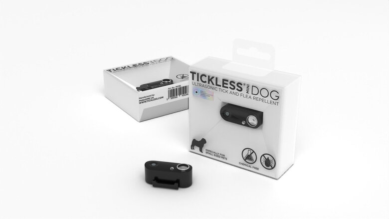 Tickless - Répulsif Antiparasitaire Mini Dog Ultrason Rechargeable pour Chiens - Noir Image numéro 2 Tickless - Répulsif Antiparasitaire Mini Dog Ultrason Rechargeable pour Chiens - Noir Image numéro 2