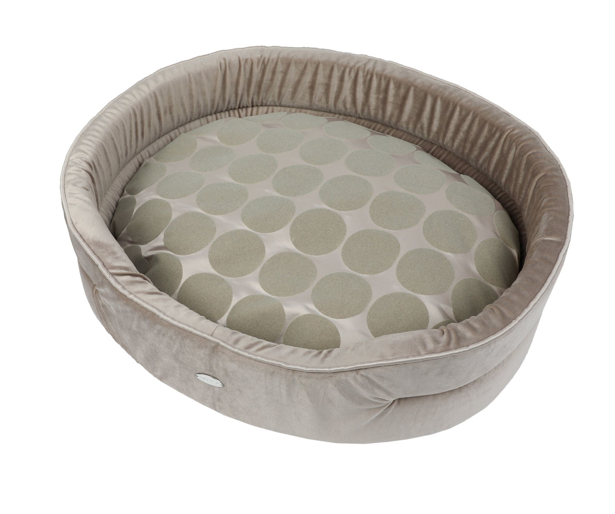 Wouapy - Corbeille Prestige Spot Taupe pour Chien Image num&eacute;ro 1