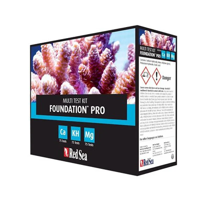 Red Sea - REEF FOUNDAT TEST KIT CA/KH/MG Image numéro 1 Red Sea - REEF FOUNDAT TEST KIT CA/KH/MG Image numéro 1