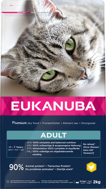 Eukanuba -  Croquettes Chat Adulte Condition Optimale Toutes Races Poulet 2kg