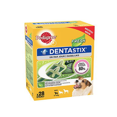 Pedigree - Friandises Dentastix Fresh pour Chien de Petit Taille - x28