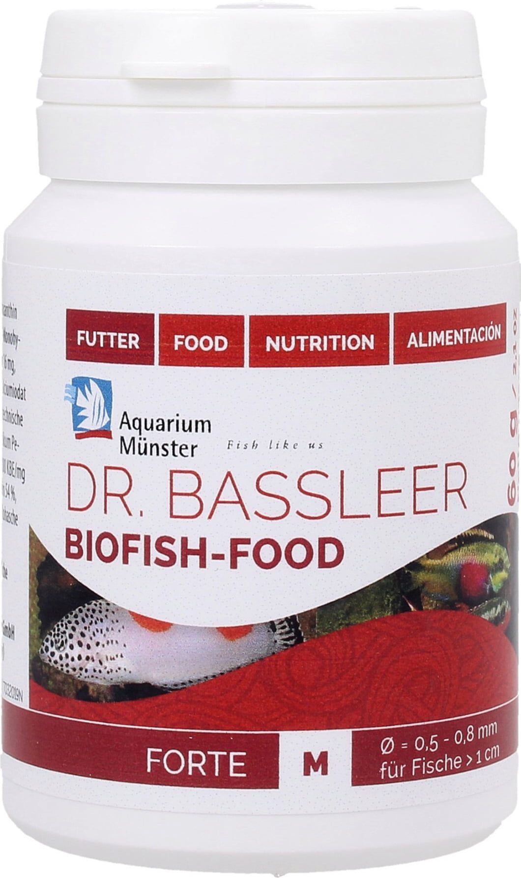 Aquarium M&uuml;nster - Aliment Biofish Food Forte M - 60g Image num&eacute;ro 1