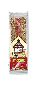 Tiny Friends Farm - Biscuits à la Pomme et Cranberry en Baguette pour Lapin - 80g