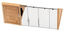 Ferplast - Clapier Twingloo pour Lapins - 51x120x43cm Indicateur image numéro 3