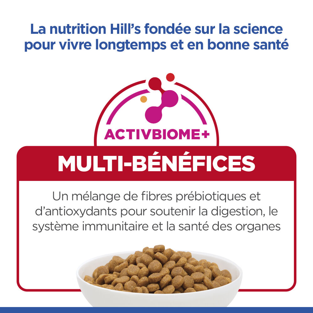 Hill's Science Plan - Senior 11+ Croquettes Pour Chat Ag&eacute; Au Poulet  -  1,5kg Image num&eacute;ro 10