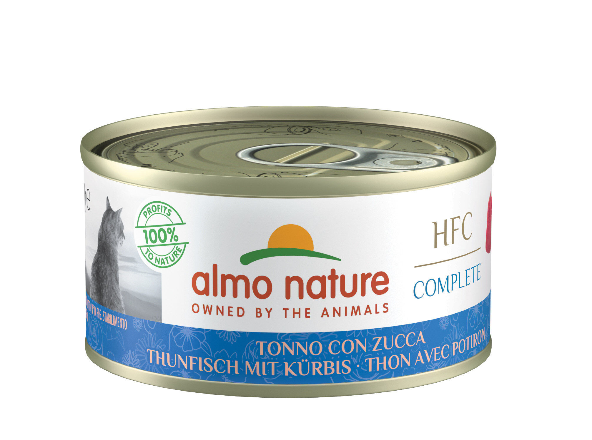 Almo Nature - P&acirc;t&eacute;e Hfc Complete Thon Et Potiron - 70g Image num&eacute;ro 1