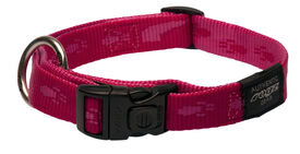 Rogz - Collier en Nylon Rose pour Chiens