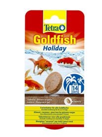 Tetra - Aliment Goldfish Holiday en Bloc de 14J pour Poissons Rouges