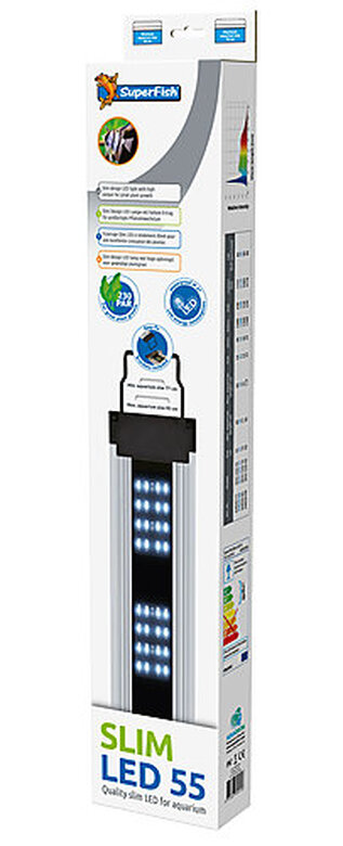 Superfish - Eclairage SLIM LED pour Aquarium - 55cm/34W image number null