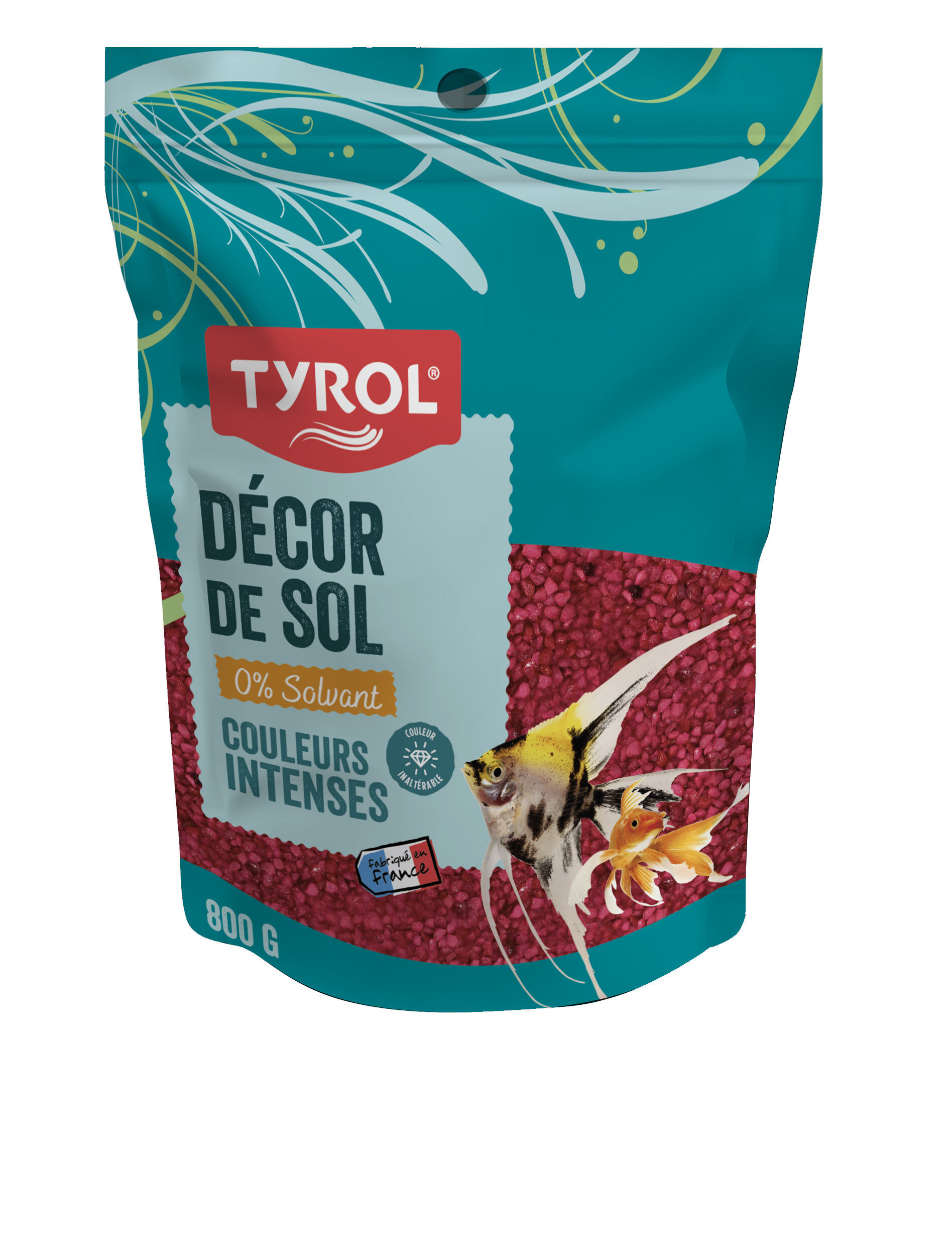 Tyrol - Quartz Fluo Rose pour Aquarium - 800g Image num&eacute;ro 1
