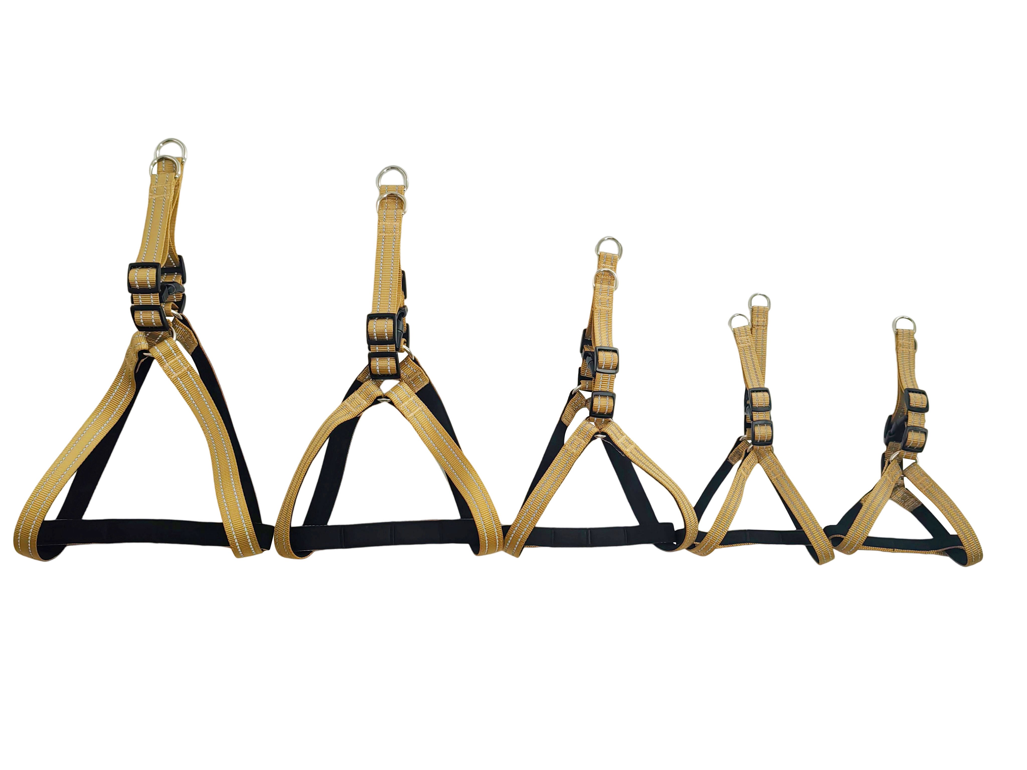 Gotoo - Harnais Essentials en Nylon Premium Beige pour Chien - XS Image num&eacute;ro 5