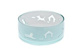 Ferribiella - Bol Duoworld Bleu pour Chiens