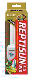 Zoomed - Ampoule Fluo Compact Reptisun Uvb 5.0 Fsc-C5e pour Terrarium - 26w