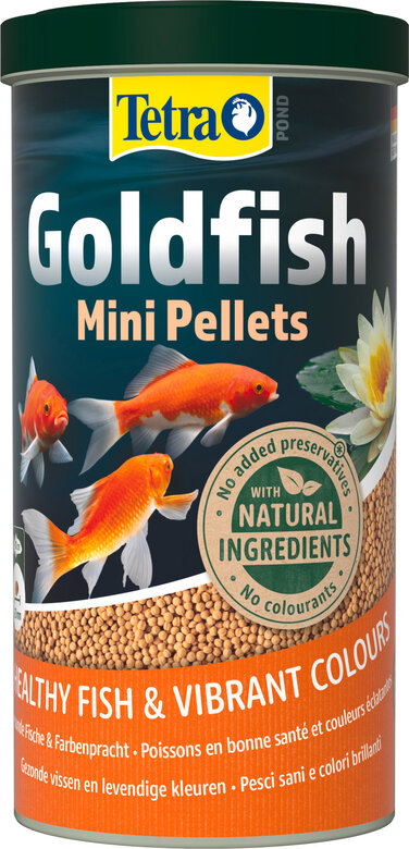 Tetra - Aliment Pond Goldfish Mini Pellets pour Poissons de Bassin - 1L image number null