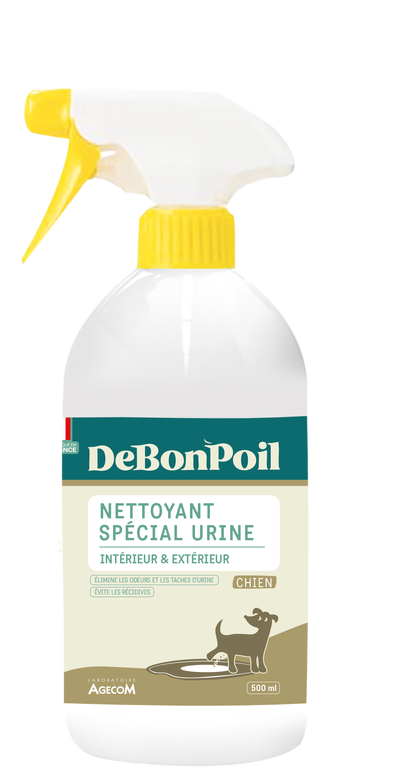 DeBonPoil - Spray Nettoyant Spécial Urine Intérieur & Extérieur pour Chiens - 500ml Image numéro 1 DeBonPoil - Spray Nettoyant Spécial Urine Intérieur & Extérieur pour Chiens - 500ml Image numéro 1