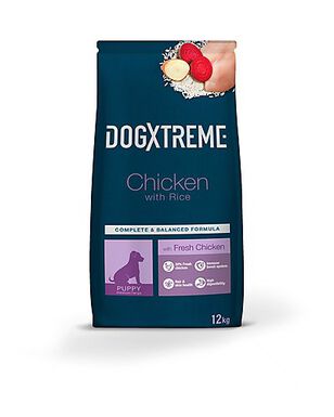 DogXtreme - Croquettes au Poulet Frais pour Chiot de Toute Race - 12Kg