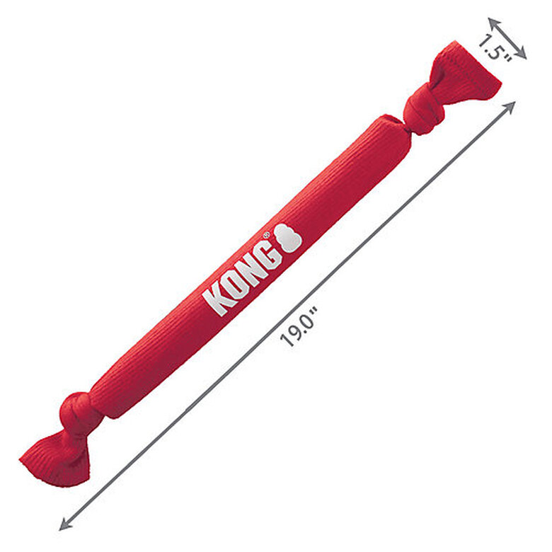 KONG - Jouet Boudin Signature pour Chiens - S image number null