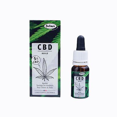 Bubimex - Huile de CBD 5% pour Chien - 10ml