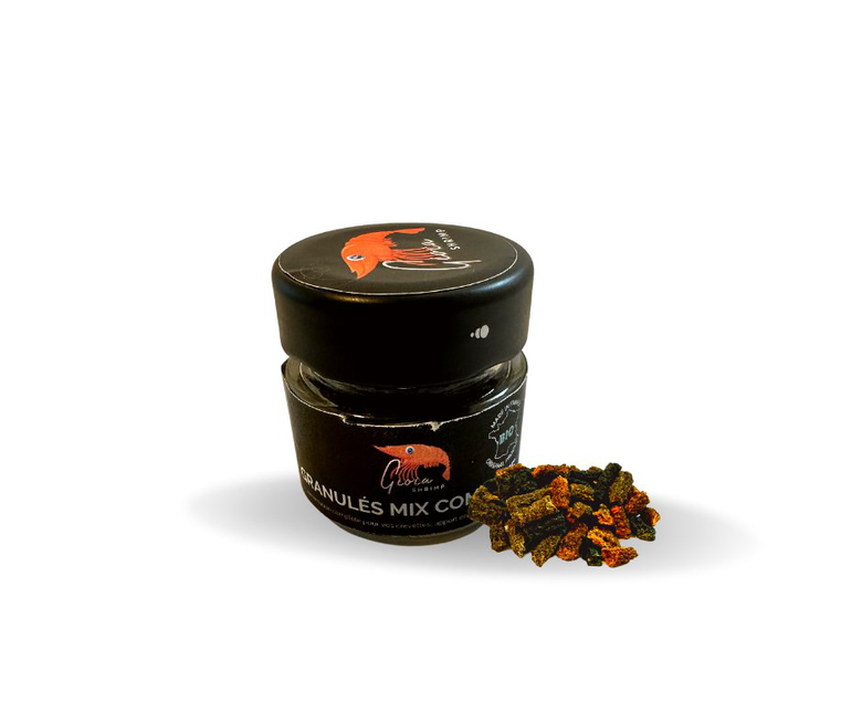 Gioiashrimp - Granulés Mixte Complete Bio pour Crevette - 10g Image numéro 1 Gioiashrimp - Granulés Mixte Complete Bio pour Crevette - 10g Image numéro 1