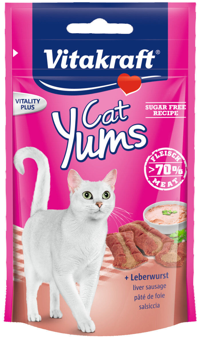 Vitakraft - Friandises Yums &agrave; la P&acirc;t&eacute; de Foie pour Chat - 40g Image num&eacute;ro 2