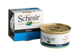Schesir - Boîte Pâtée au Thon en Gelée pour Chat - 85g