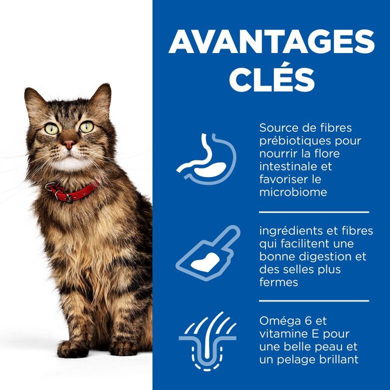 Hill's Science Plan - Sensitive Stomach & Skin Croquettes Pour Chat Au Poulet  -  1,5kg Image numéro 3 Hill's Science Plan - Sensitive Stomach & Skin Croquettes Pour Chat Au Poulet  -  1,5kg Image numéro 3