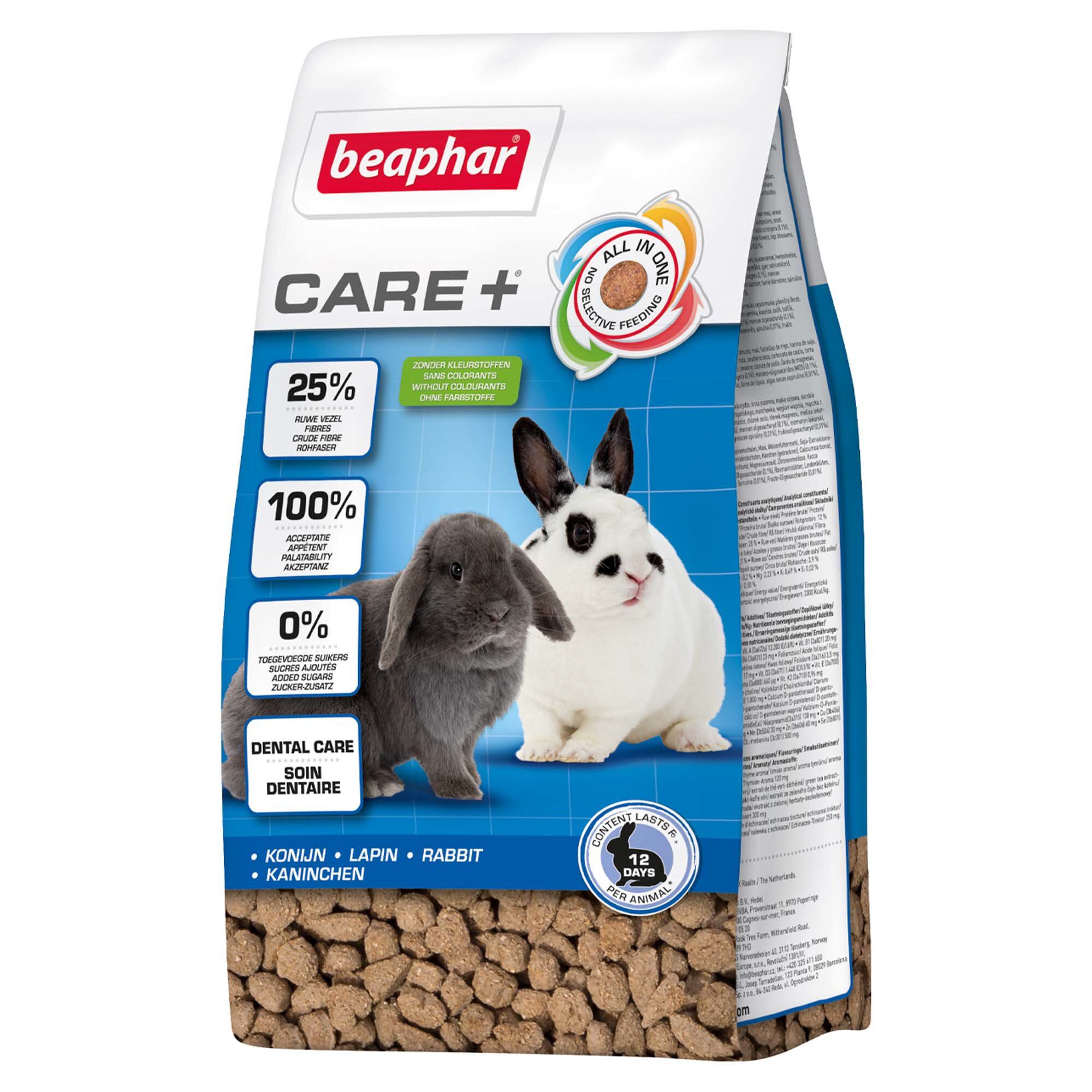 Beaphar - CARE+ alimentation premium compl&egrave;te extrud&eacute;e All-in-one pour lapin - 250 g Image num&eacute;ro 1