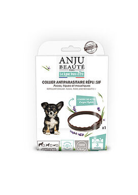 Anju Beaute - Collier Antiparasitaire Répulsif Chiot - 35cm