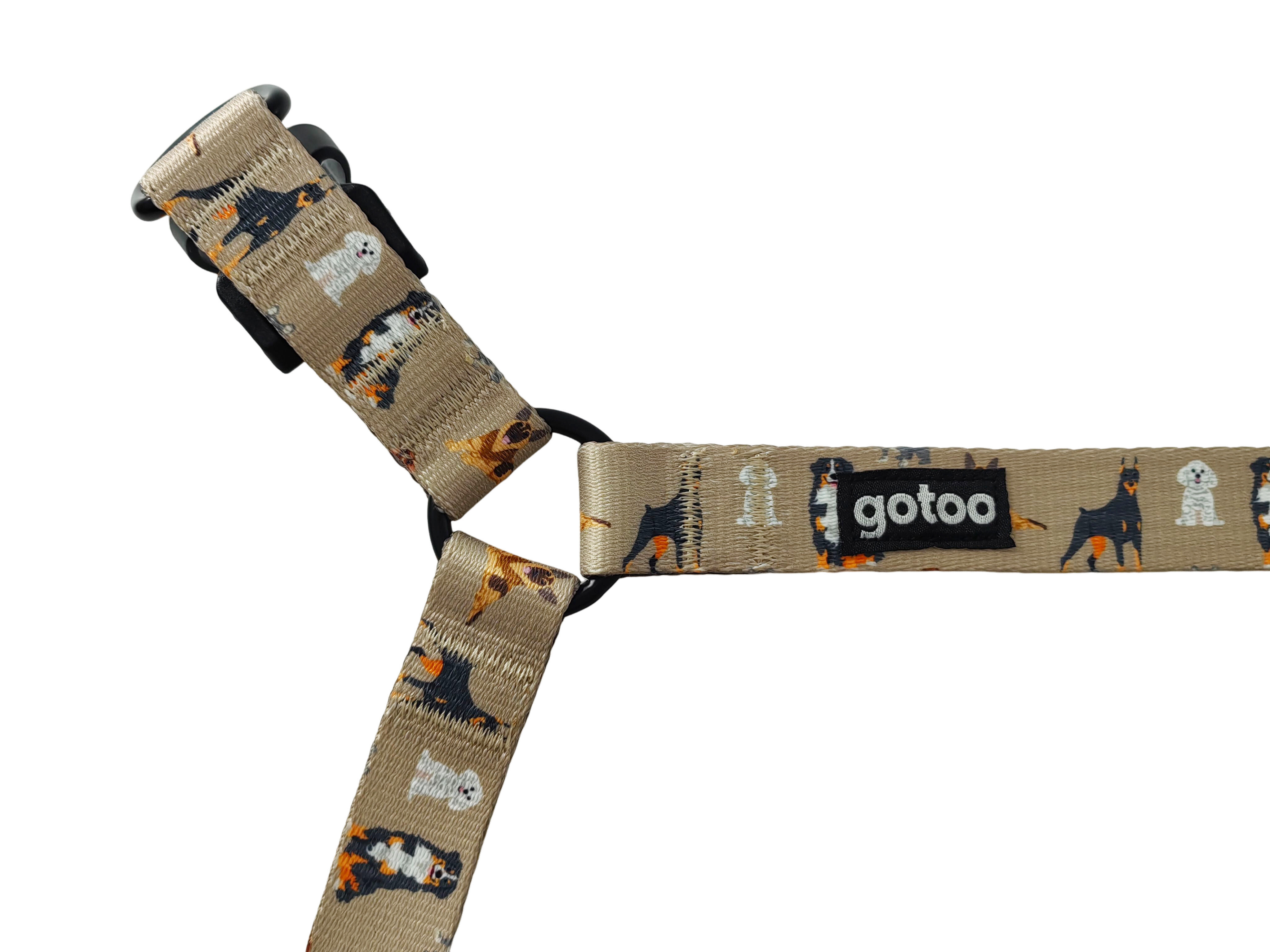 Gotoo - Harnais Marron pour Chien - XXS Image num&eacute;ro 4