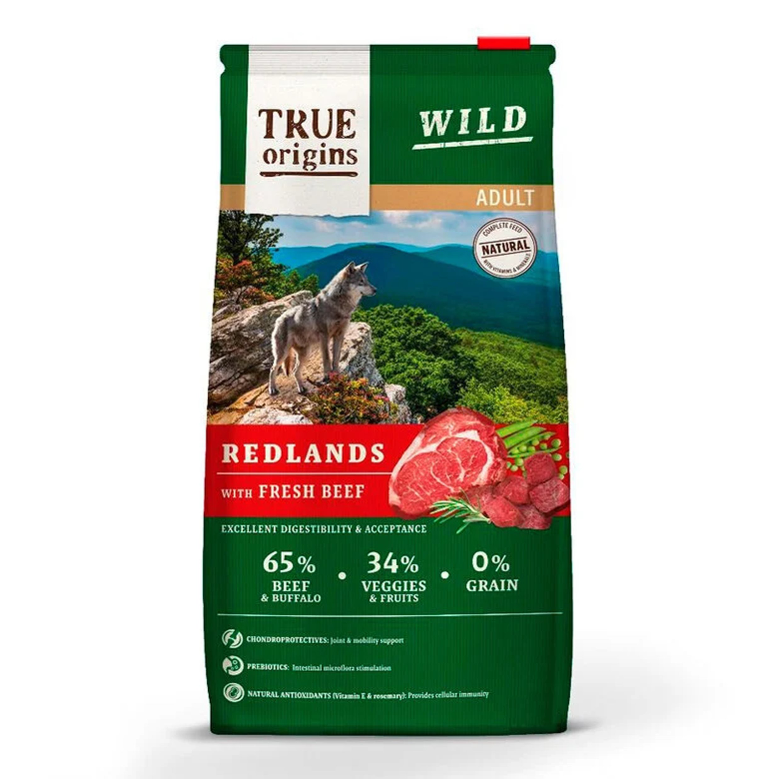 True Origins Wild - Croquettes B&oelig;uf pour Chiens Adultes - 3Kg Image num&eacute;ro 1
