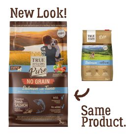 True Origins Pure - Croquettes au Saumon sans Céréales pour Chiot