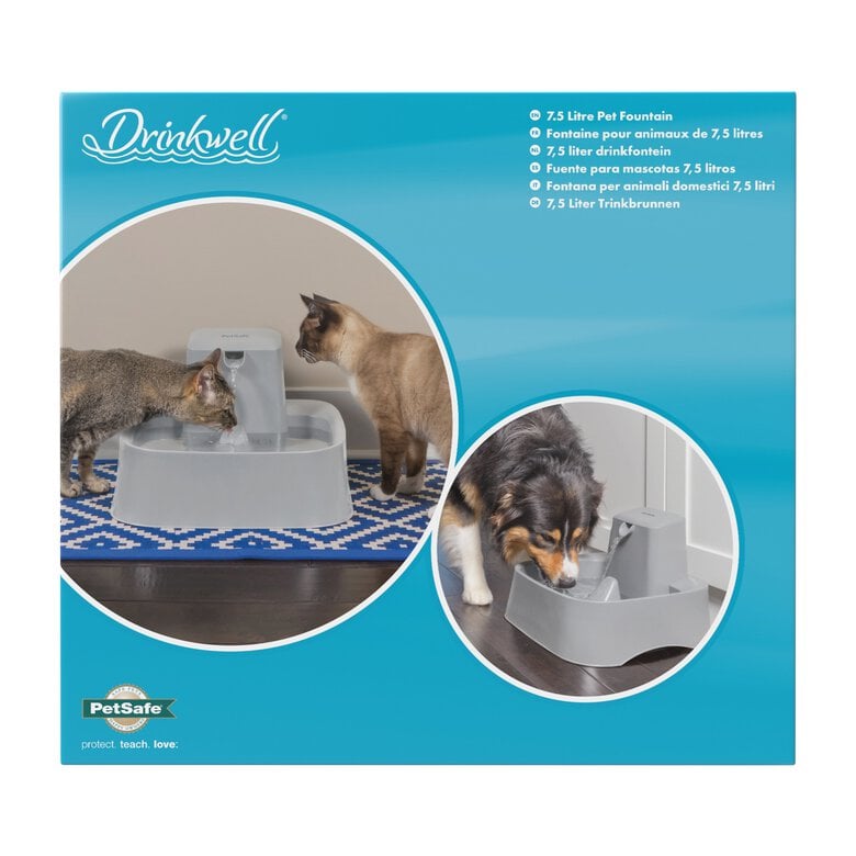 PetSafe - Fontaine Drinkwell en Plastique sans BPA pour Chiens - 7,5L Image numéro 1 PetSafe - Fontaine Drinkwell en Plastique sans BPA pour Chiens - 7,5L Image numéro 1