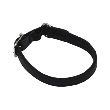 Comme Un Roi - Collier Cuir So Chic Noir pour Chat - 30cm