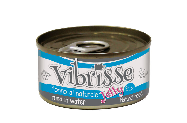 Vibrisse - Pâtée Natural Food JELLY au THON pour chats - 70g Image numéro 1 Vibrisse - Pâtée Natural Food JELLY au THON pour chats - 70g Image numéro 1